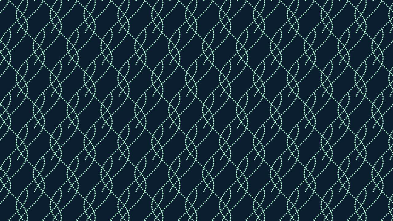 어두운 파란색 배경에 지그자그 모양의 파동선