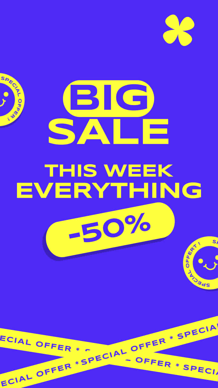 Big Sale This Week - 50% Off