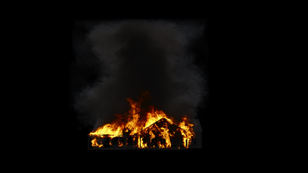 불타는 집