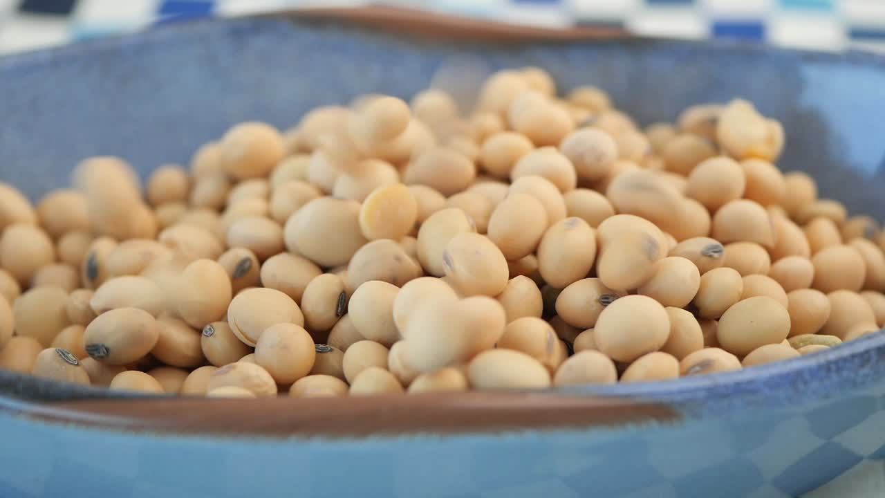 Ciotola di fagioli di soia