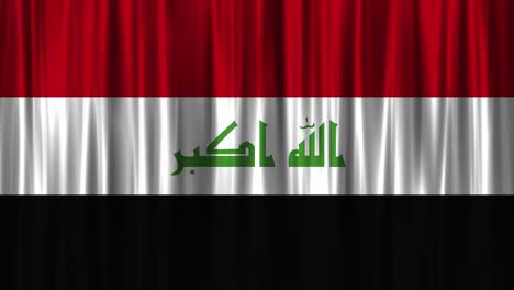 iraqi national flag (loopable)