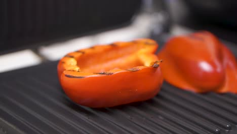 grilling red bell peppers