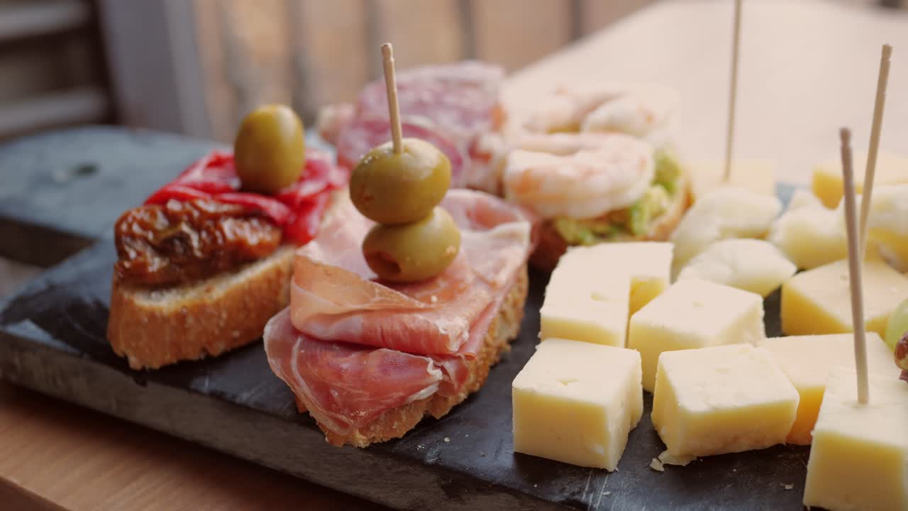 Selection of Tapas Dishes