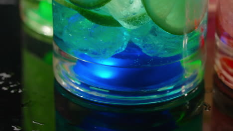 colorful cocktails