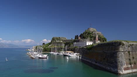 the old venetian fortress of kerkyra, corfu town