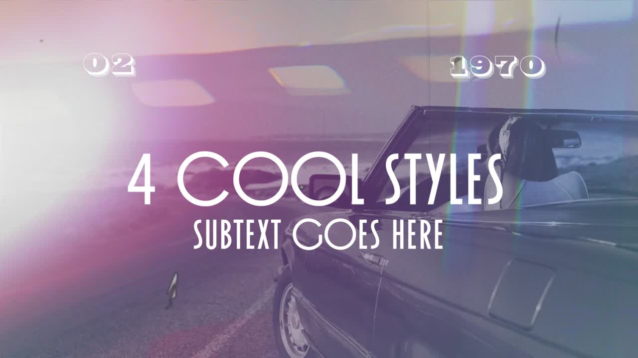 Vintage Car Styles and Color Controls