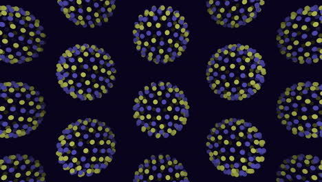 patrón de esfera de neón digital con el color del arco iris en el espacio oscuro 2