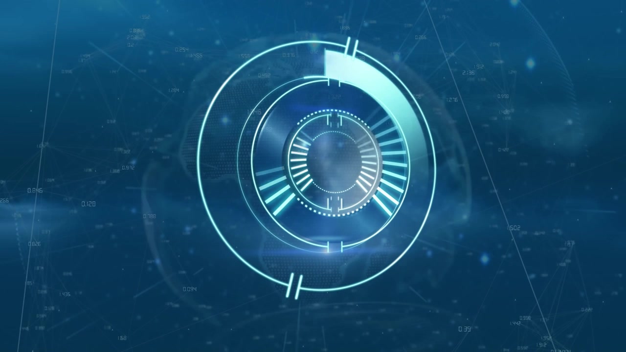 Animation of scope scanning over network of connections