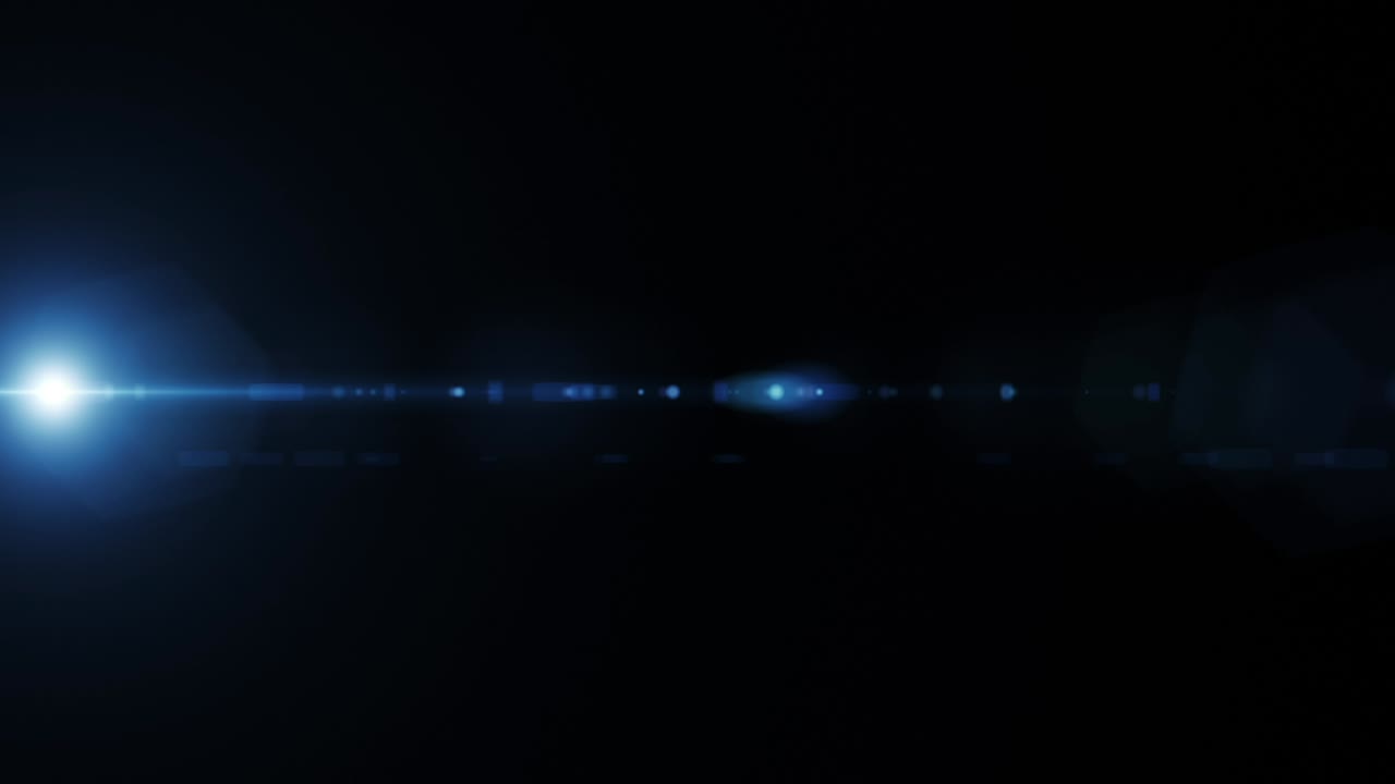 Abstract light effect on dark background