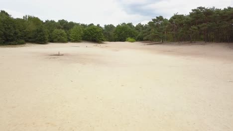 Fly-straight-on-the-dune-in-4K-drone-footage