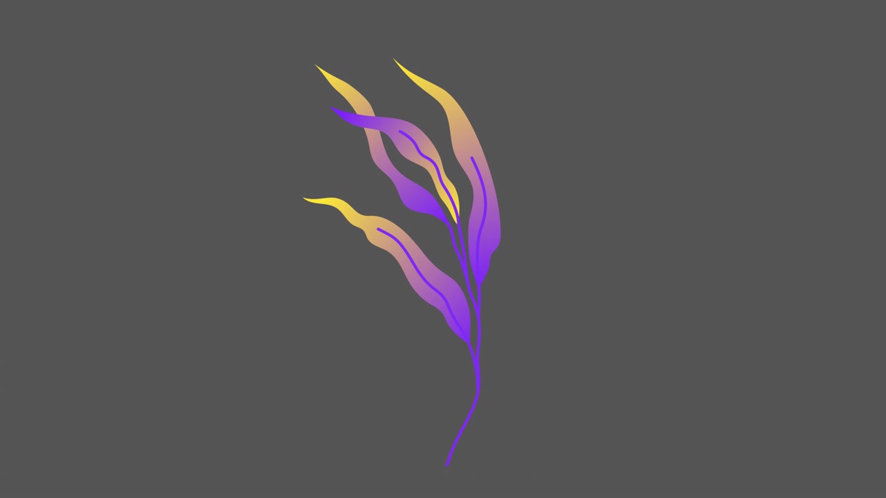 Farverig Plante 35