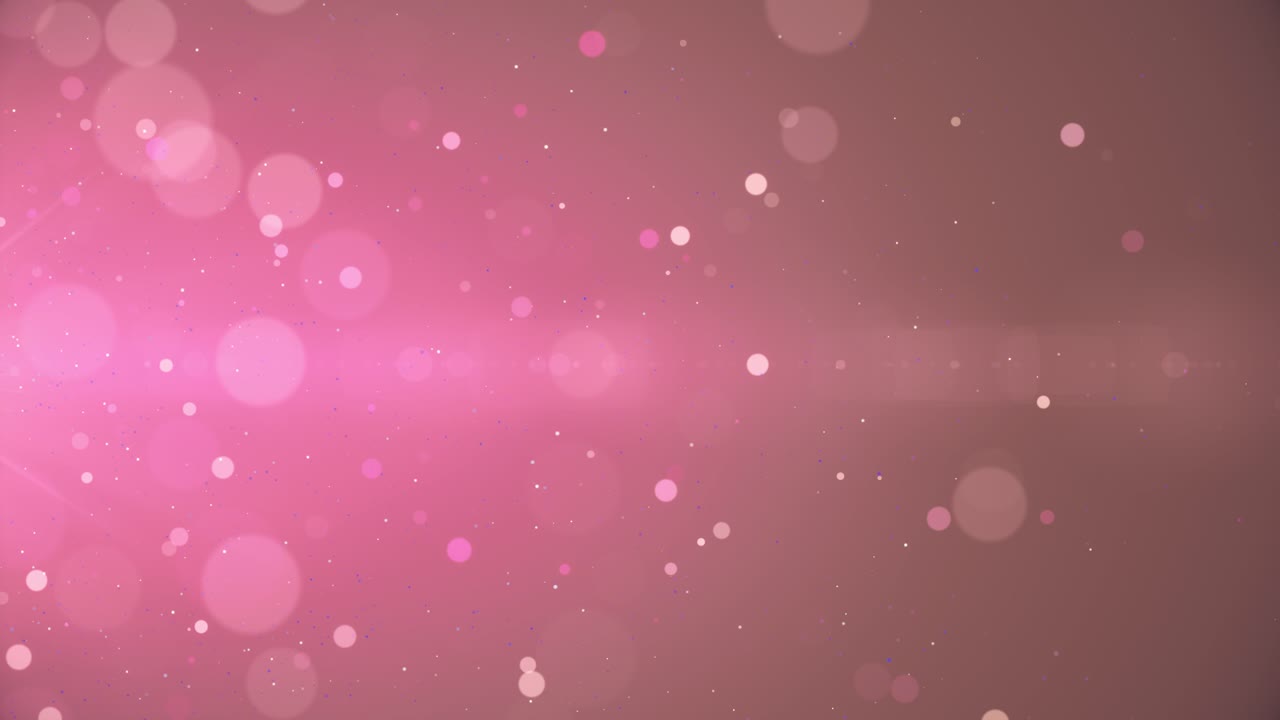 fondo bokeh borroso rosa con partículas de luces