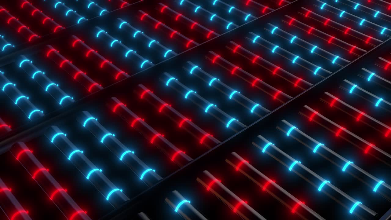 Abstract Neon Tube Pattern Background