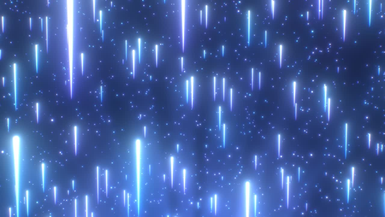 아름다운 밤하늘 공간에서 빛의 속도 촬영 별 혜성 트레일 - 4k 원활한 vj 루프 모션 배경 애니메이션