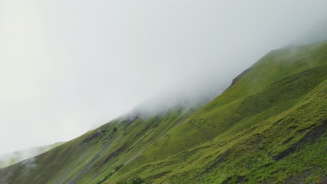 misty mountain landscape