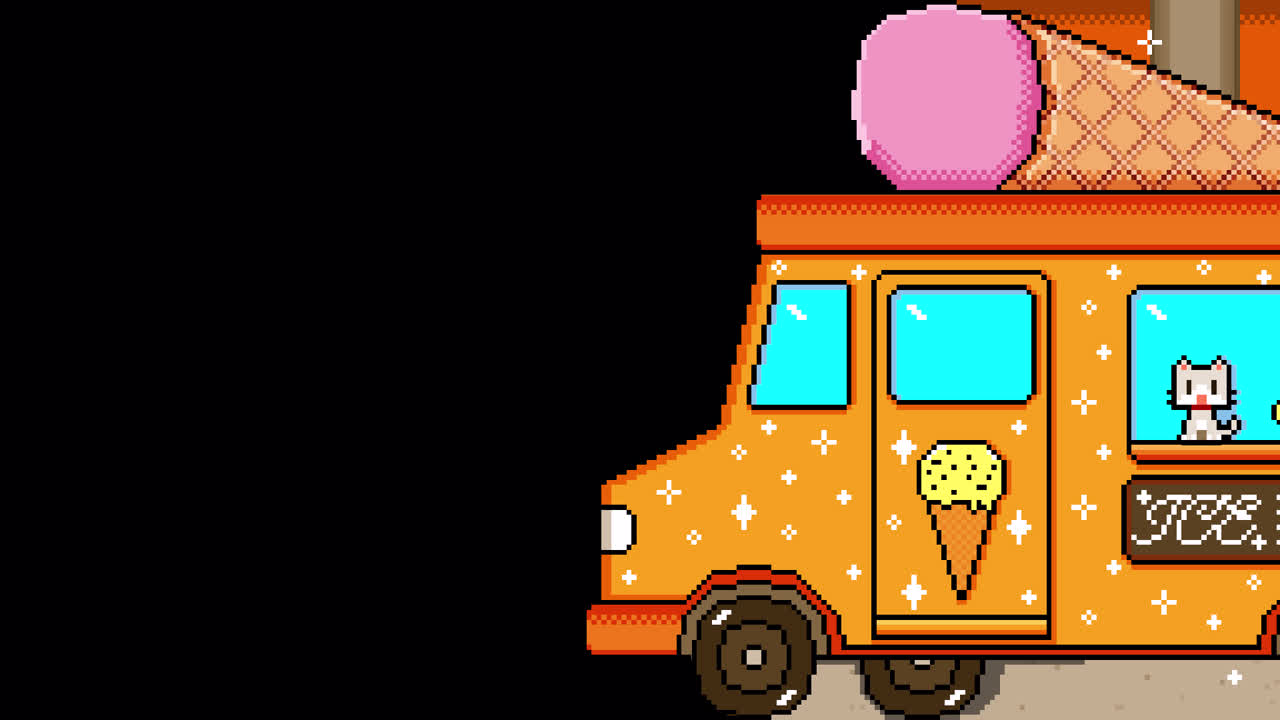 Pixel ice wagon Evening Transitions. 1080p - 30 fps - Alpha Channel (2).mov