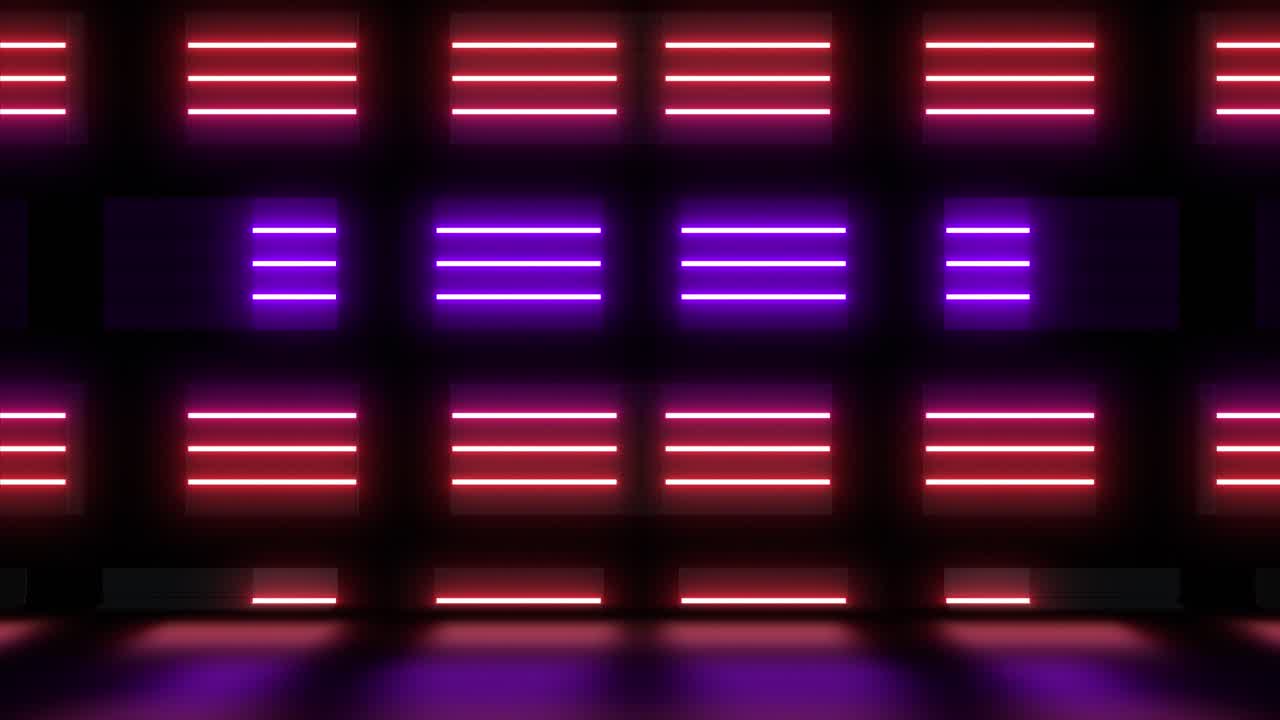 fondo con patrón geométrico de neón