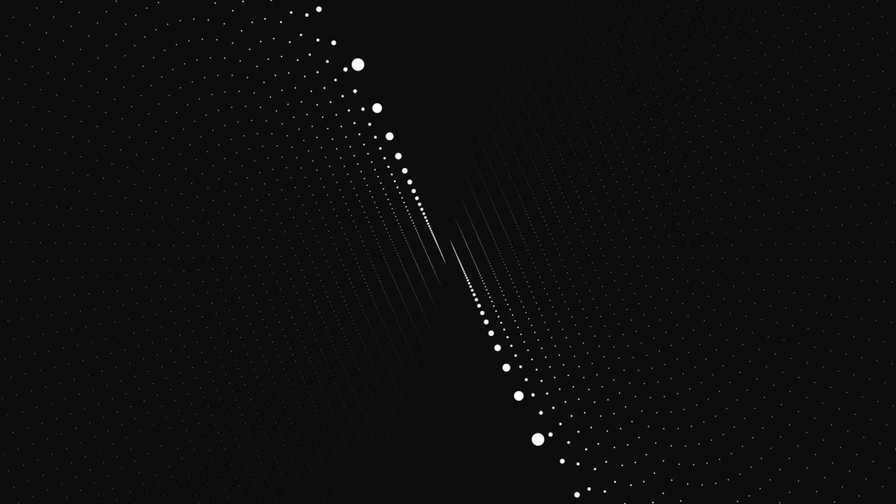 fondo abstracto en blanco y negro con puntos y círculos