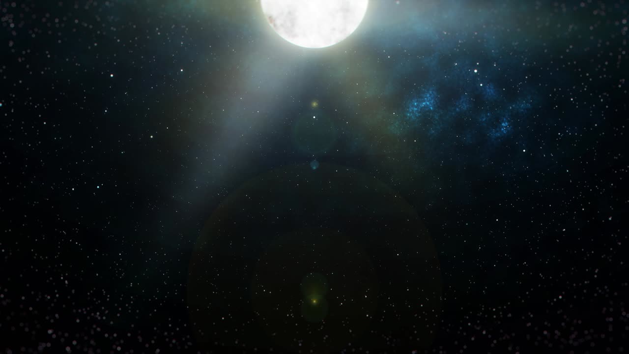 코스모스 우주 효과 배경