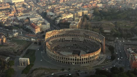 Colosseum-With-Ruins-In-Background