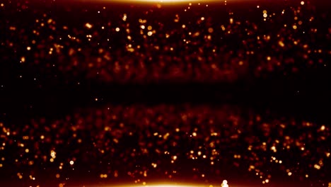 partículas de polvo abstracto luz bokeh títulos de movimiento bucle de fondo cinematográfico