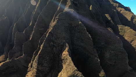 dramatic rock formations in a valley
