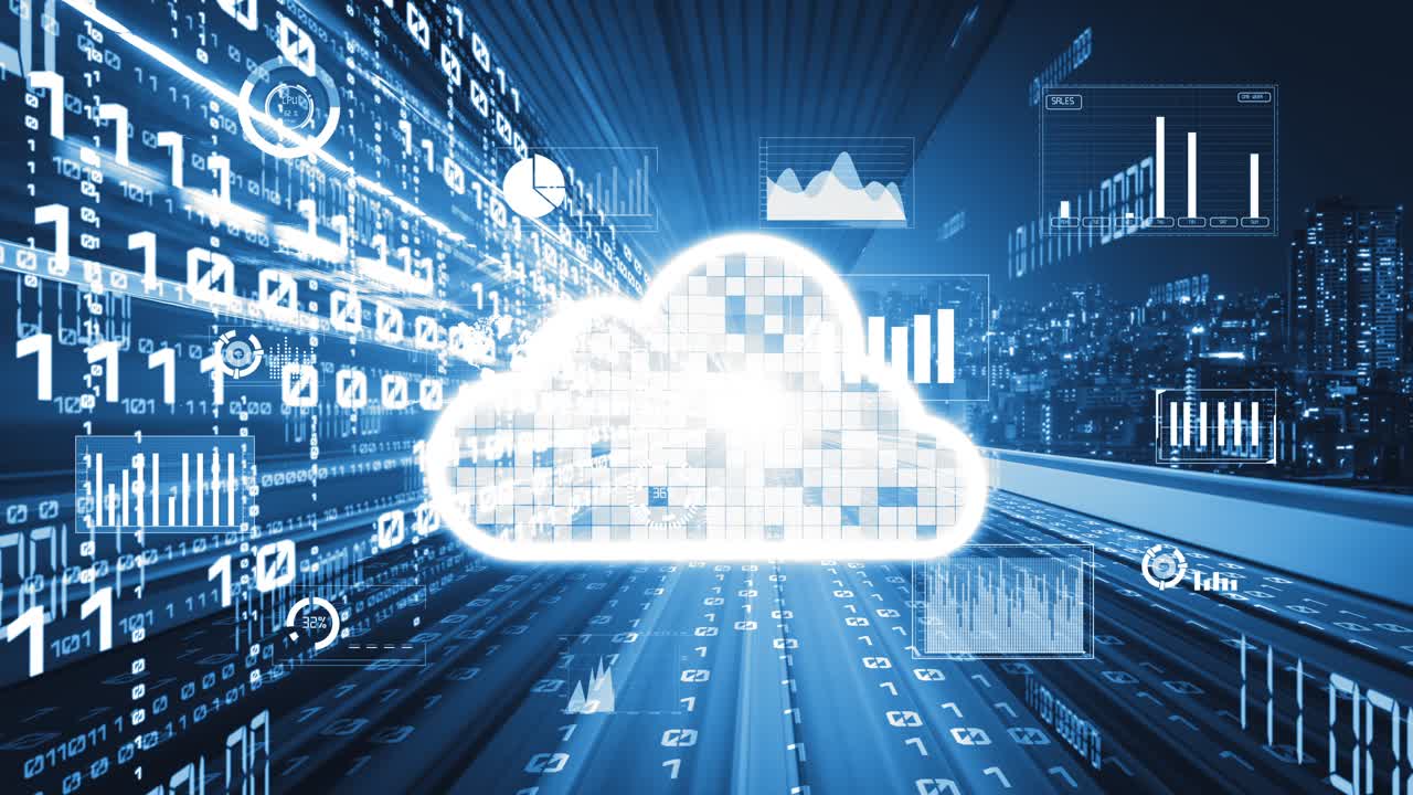 Cloud computer and online data storage with tacit intelligent sharing software