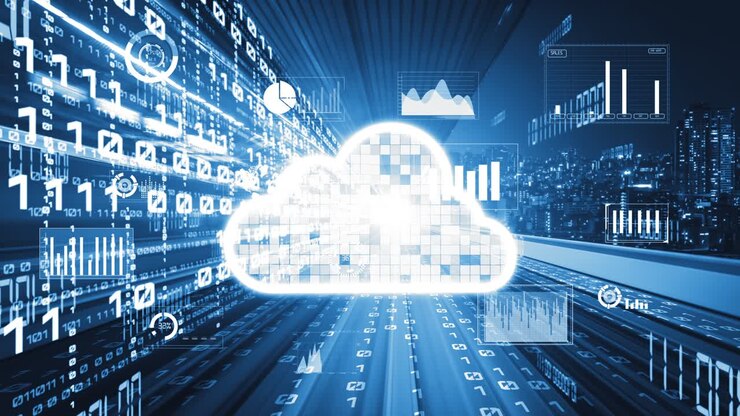 Cloud computer and online data storage with tacit intelligent sharing software