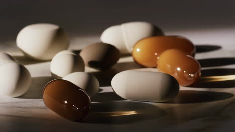 pills and capsules