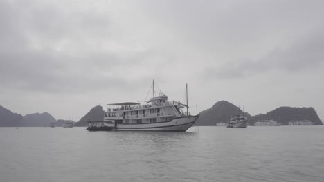 close shot of a boat in