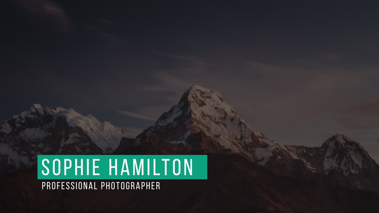 10 Simple Lower Thirds v.2: Clean Modern Premiere Pro Template for Videos