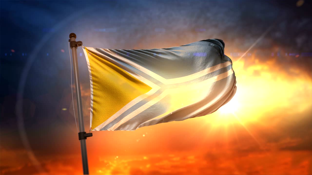 아름다운 해가 뜨는 순환 속도 느린 동작 4k에서 tuva 발 백라이트