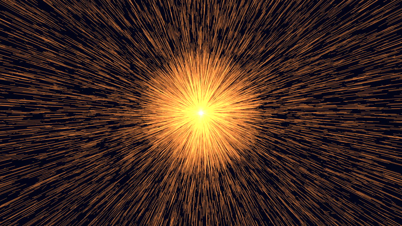 Radiant light pierces the darkness, illuminating the scene