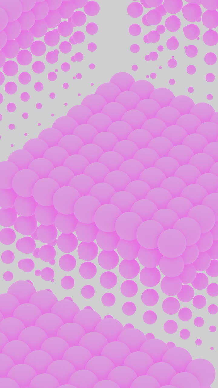 Pink Circle Abstract Background