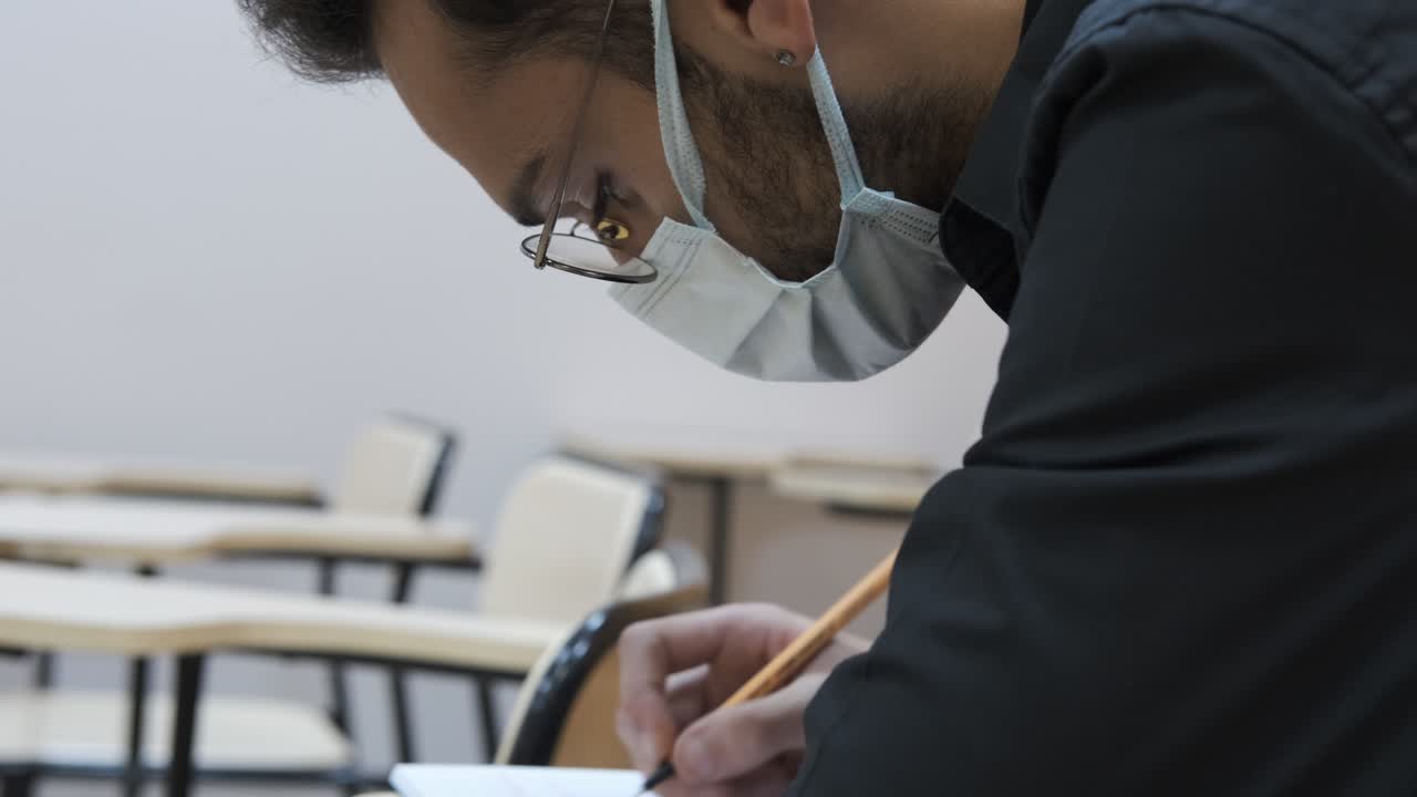 Student Mask Exam Class