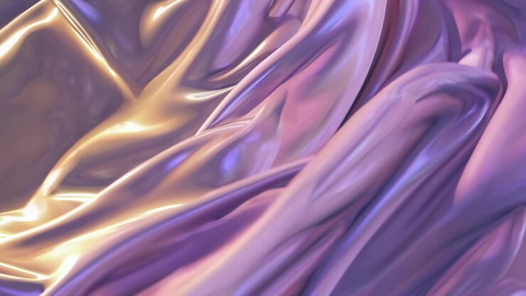 Smooth pastel waves create a captivating spectacle, their iridescent surfaces shimmering with an ethereal glow as they undulate and intertwine gracefully