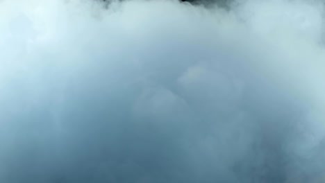 nubes de humo de hielo seco realistas