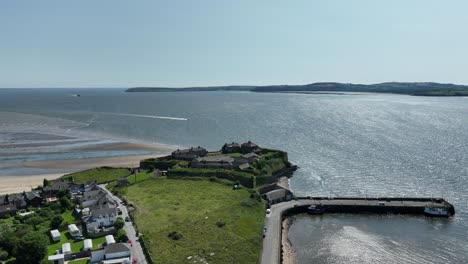 Alte-Befestigungsanlagen-In-Duncannon-Fort-Wexford,-Irland-An-Einem-Hellen-Sommertag