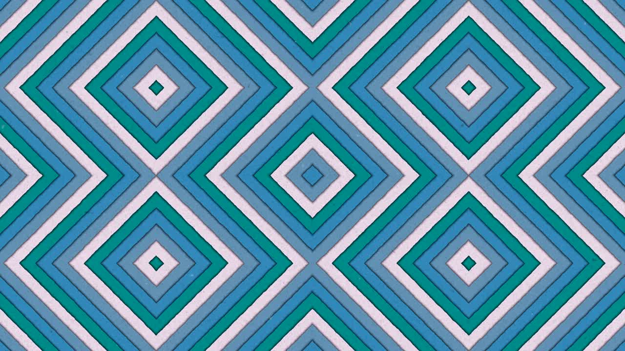 Abstract Shapes Rhombus Colorful Stripes Seamless Looping Animated Texture