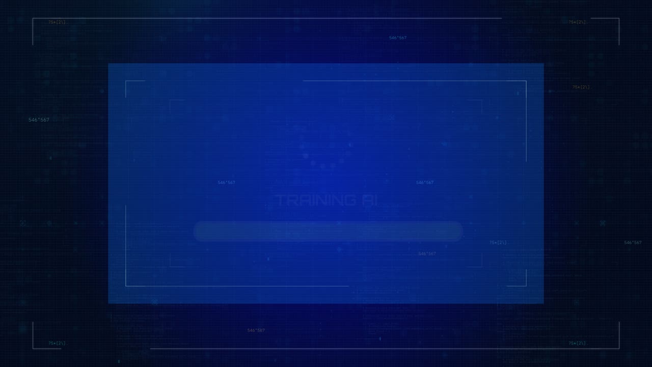Training Custom AI Model Concept of Developing a New Artificial Intelligence Agent