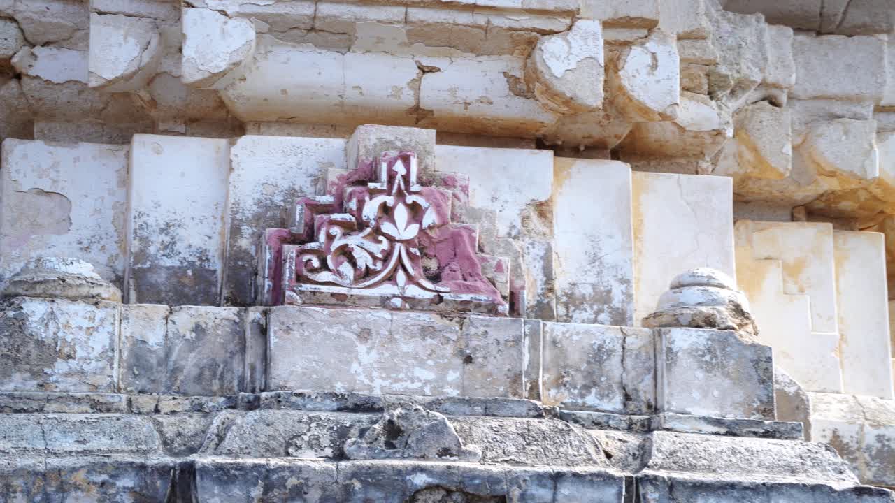 Wall Idols and Ancient Architecture of Gori Temple, Nagarparkar, Pakistan