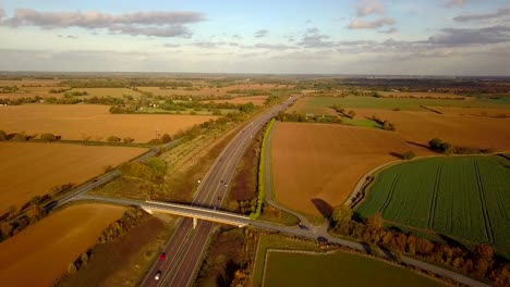 vuelo sobre la autopista a120