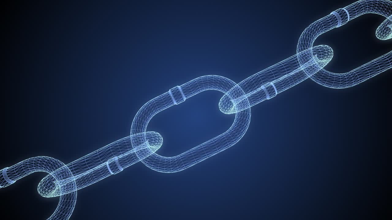 Block chain crypto currency concept