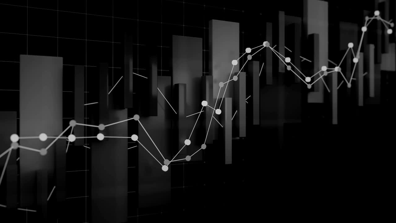 4k 금융 성장 개념