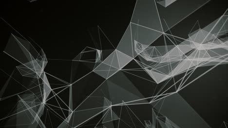 intro de promoción de monedas criptográficas. fondo geométrico abstracto con puntos y líneas de conexión.