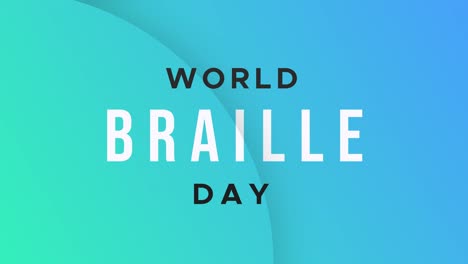 Texto-De-Animación-Azul-Vivo-Del-Día-Internacional-Del-Braille