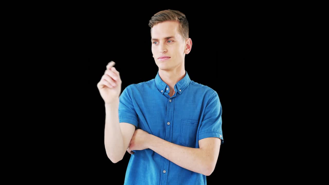 디지털 스크린을 사용하는 사람