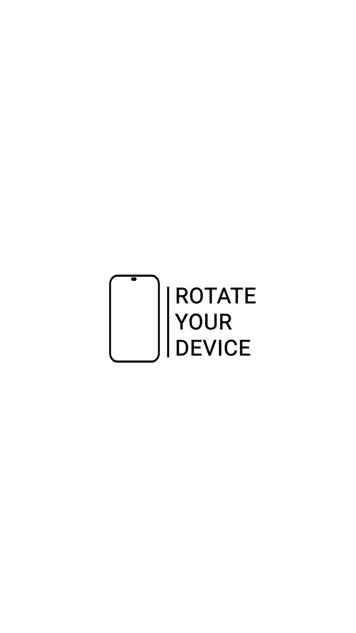 Animated Graphic Instructing User to Rotate Device