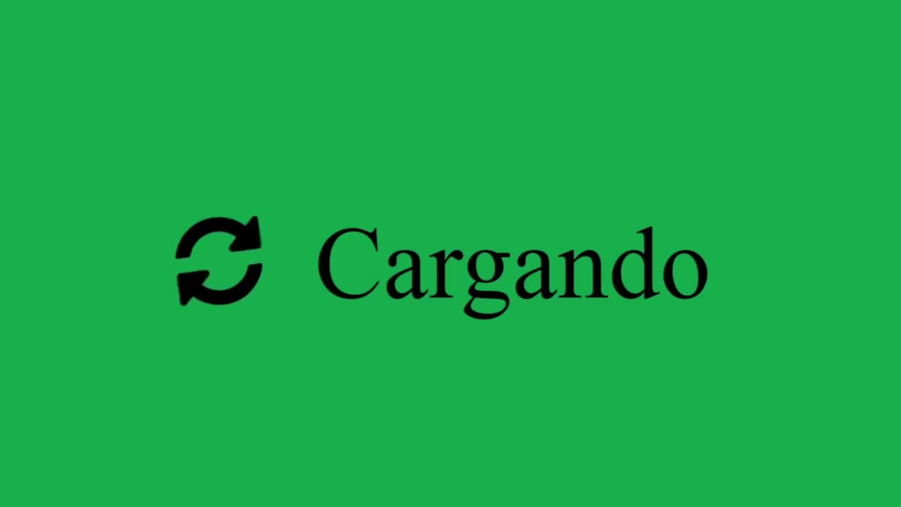 español. círculo de carga con pantalla verde en la pantalla del dispositivo visualización digital de la página web del sitio web. software de computadora monitor punto de vista de carga procesamiento de archivo, video, música, datos.