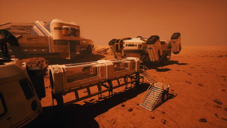 mars exploration settlement